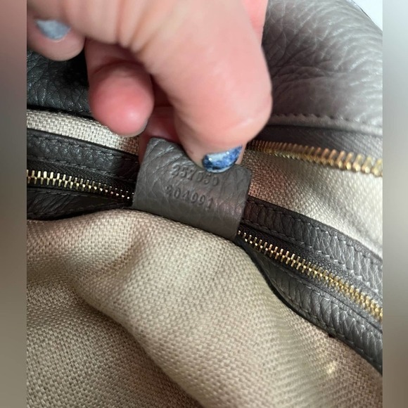 GUCCI Python Greenwich Hobo Shoulder Bag in Excellent Condition, leather - Picture 13 of 15